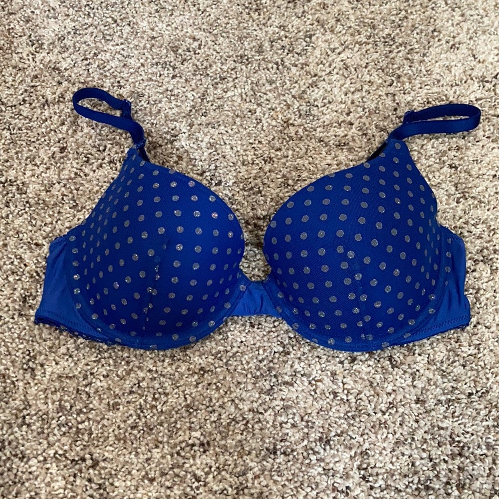 Polka dot bra